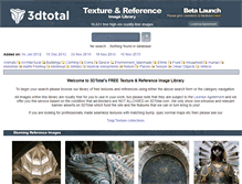 Tablet Screenshot of freetextures.3dtotal.com